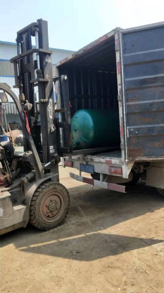 生物質(zhì)顆粒鍋爐發(fā)貨中