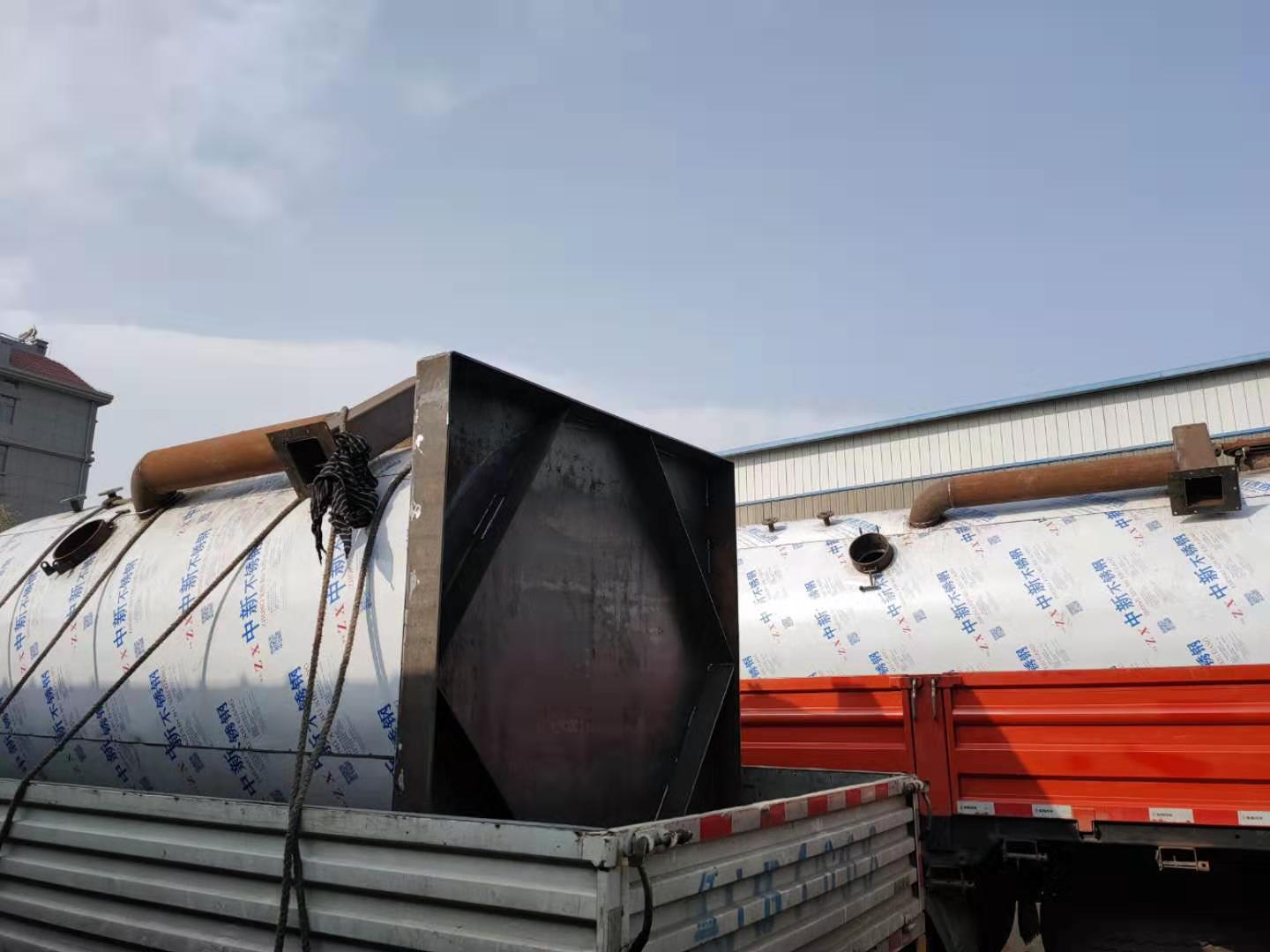 燃?xì)鈱?dǎo)熱油鍋爐發(fā)貨中